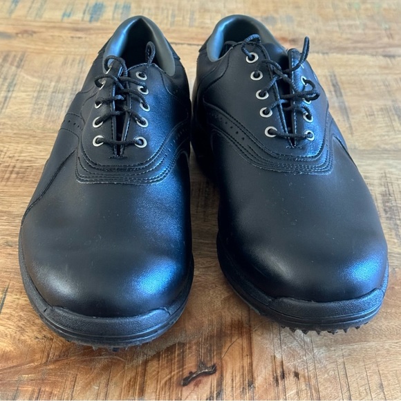 FootJoy Mens GreenJoys Golf Shoes Classic Oxford Shoe Foot Joy Size 10 W - Picture 10 of 14